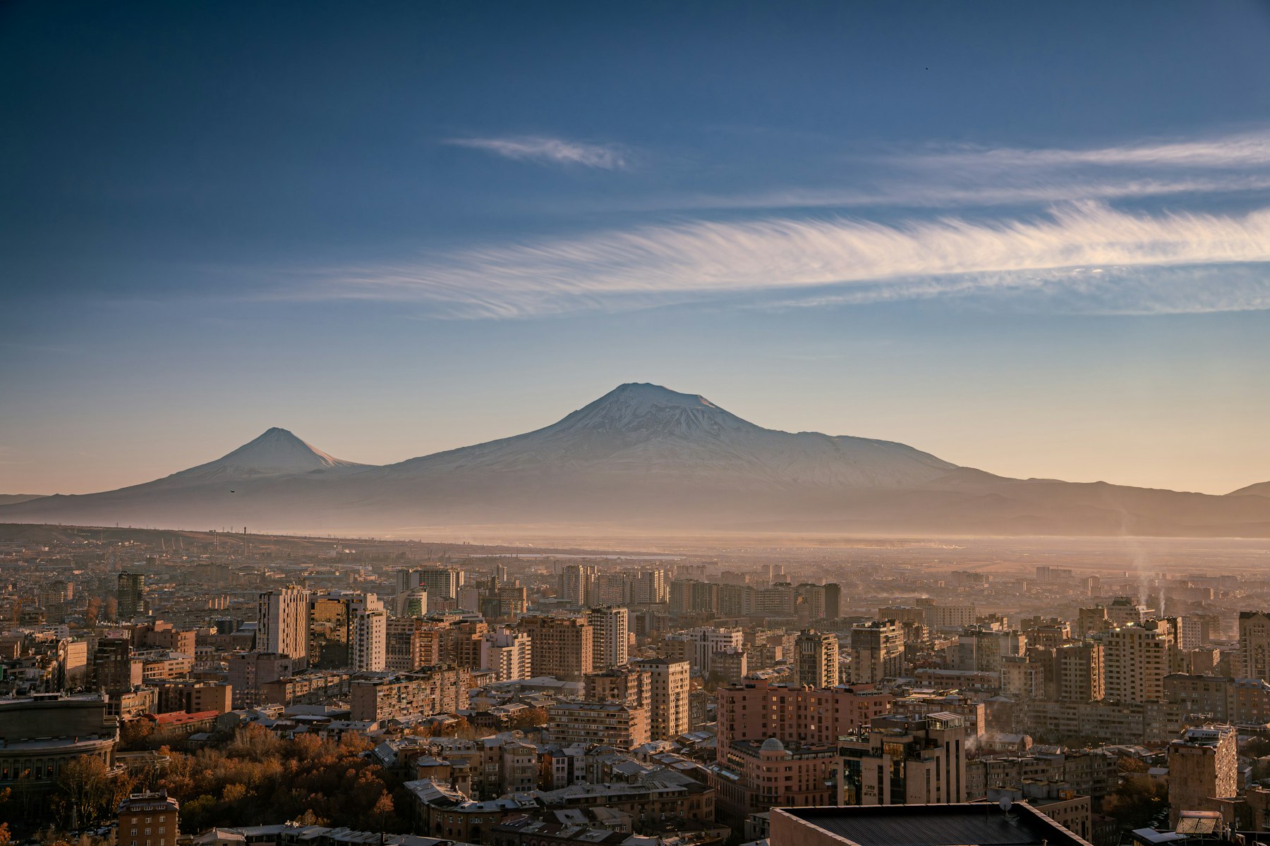 Yerevan skyline for enterprise delivery context